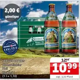 Getränke Quelle SERVUS BAYERN Hefeweissbier Angebot