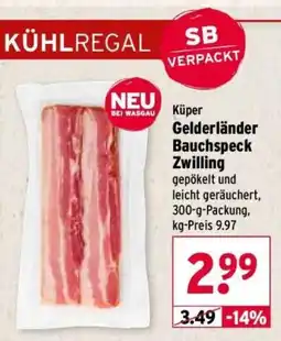 Wasgau Küper Gelderländer Bauchspeck Zwilling Angebot