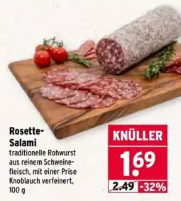 Wasgau KNÜLLER Rosette-Salami Angebot