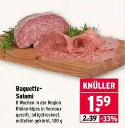 Wasgau Baguette-Salami Angebot