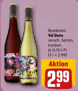 nahkauf Val Duna versch. Sorten Angebot