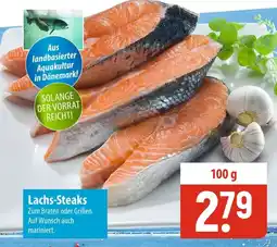 Famila Nord Ost Lachs-Steaks Angebot