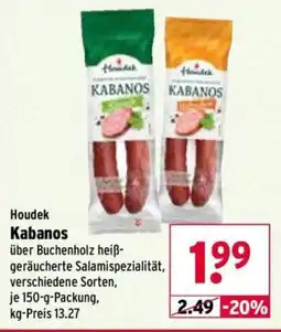 Wasgau Houdek Kabanos Angebot