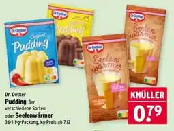 Wasgau Dr. Oetker Pudding Angebot