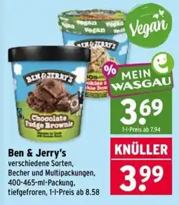 Wasgau Ben & Jerry's Chocolate Fudge Brownie Angebot