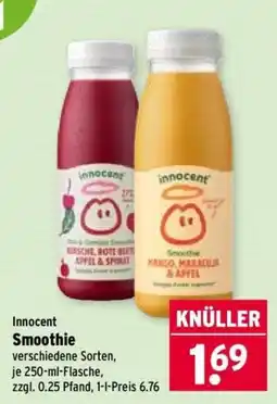 Wasgau Innocent Smoothie Angebot
