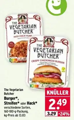 Wasgau The Vegetarian Butcher Burger* Angebot