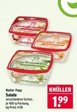 Wasgau Walter Popp Salate Angebot