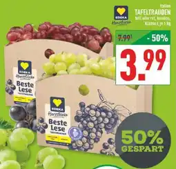 Marktkauf EDEKA Herzstücke Tafeltrauben Angebot
