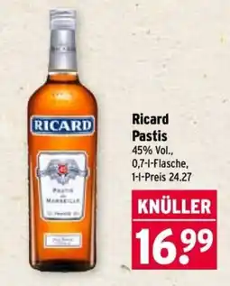 Wasgau Ricard Pastis Angebot