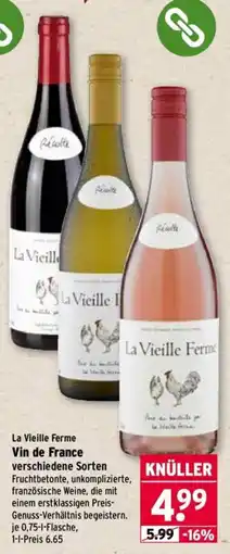 Wasgau La Vieille Ferme Vin de France Angebot