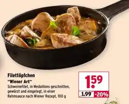 Wasgau Filettöpfchen "Wiener Art" Angebot