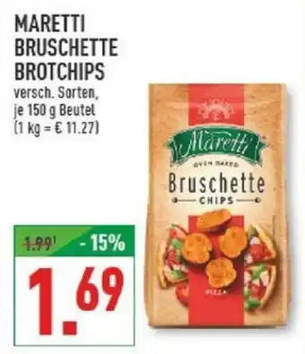 Marktkauf Maretti Bruschette Brotchips Angebot