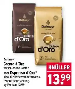 Wasgau Dallmayr Crema d'Oro Angebot