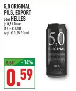 Marktkauf 5,0 ORIGINAL PILS Angebot