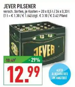Marktkauf JEVER PILSENER Angebot