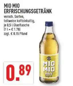 Marktkauf MIO MIO ERFRISCHUNGSGETRÄNK Angebot
