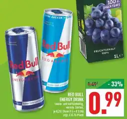 Marktkauf Red Bull Energy Drink Angebot