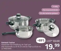 ROLLER Edelstahl Topfset Angebot