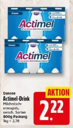 Elli Markt Danone Actimel-Drink Angebot