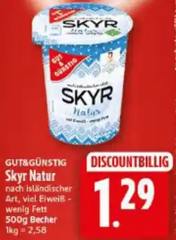Elli Markt GUT&GÜNSTIG Skyr Natur Angebot