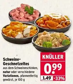 Wasgau KNÜLLER Schweine-Geschnetzeltes Angebot