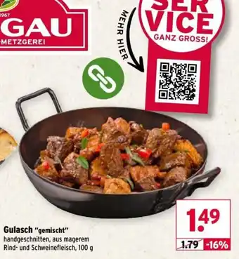Wasgau Gulasch "gemischt" Angebot