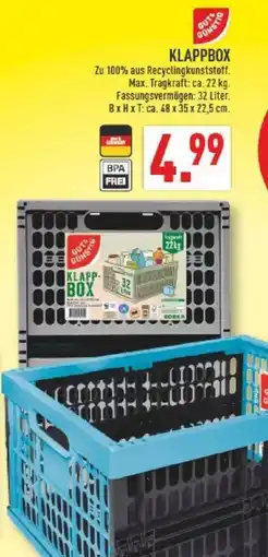 Marktkauf KLAPPBOX Angebot