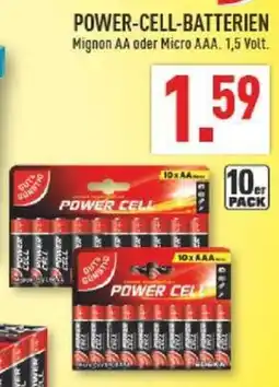 Marktkauf POWER-CELL-BATTERIEN Angebot