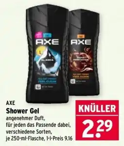 Wasgau AXE Shower Gel Angebot