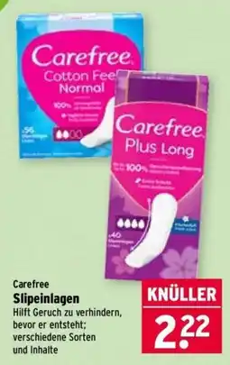 Wasgau Carefree Slipeinlagen Angebot