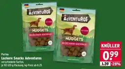 Wasgau Purina Leckere Snacks Adventuros Angebot