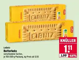 Wasgau Leibniz Butterkeks Angebot