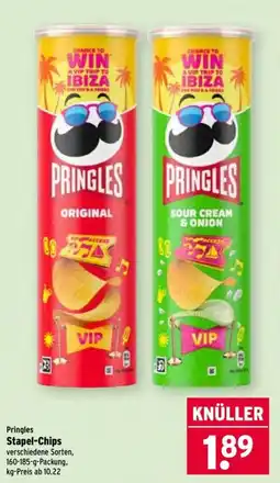 Wasgau Pringles Stapel-Chips Angebot