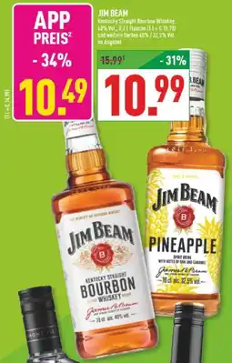 Marktkauf Jim Beam Kentucky Straight Bourbon Whiskey Angebot