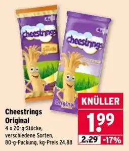 Wasgau Cheestrings Original Angebot