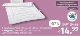 ROLLER Kopfkissen Steppbett Angebot
