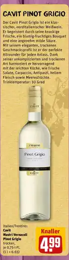 nahkauf Cavit Mastri Vernacoli Pinot Grigio Angebot