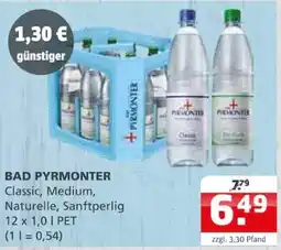 Getränke Quelle BAD PYRMONTNER Classic, Medium, Naturelle, Sanftperlig Angebot