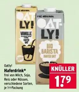 Wasgau Oatly! Haferdrink Angebot