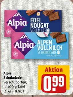 nahkauf Alpia Schokolade Angebot