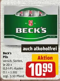 nahkauf Beck's Pils Angebot