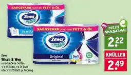 Wasgau Zewa Wisch & Weg Angebot