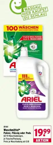 Wasgau Ariel Waschmittel* Angebot