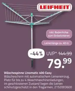 ROLLER LEIFHEIT Wäschespinn Linomatic 400 Easy Angebot
