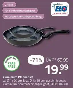 ROLLER ELO Aluminium Pfannenset Angebot
