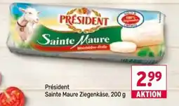 Wasgau Präsident Sainte Maure Ziegenkäse Angebot
