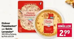 Wasgau Elsässer Flammkuchen* oder Quiche Lorrainaine* Angebot