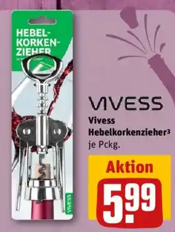 nahkauf Vivess Hebelkorkenzieher Angebot