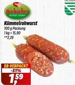 Simmel Drebacher Kümmerlrohwurst Angebot
